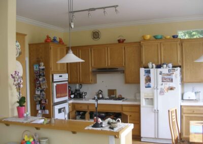 Kitchen reorientation remodel with some special fetures! In Petaluma, California